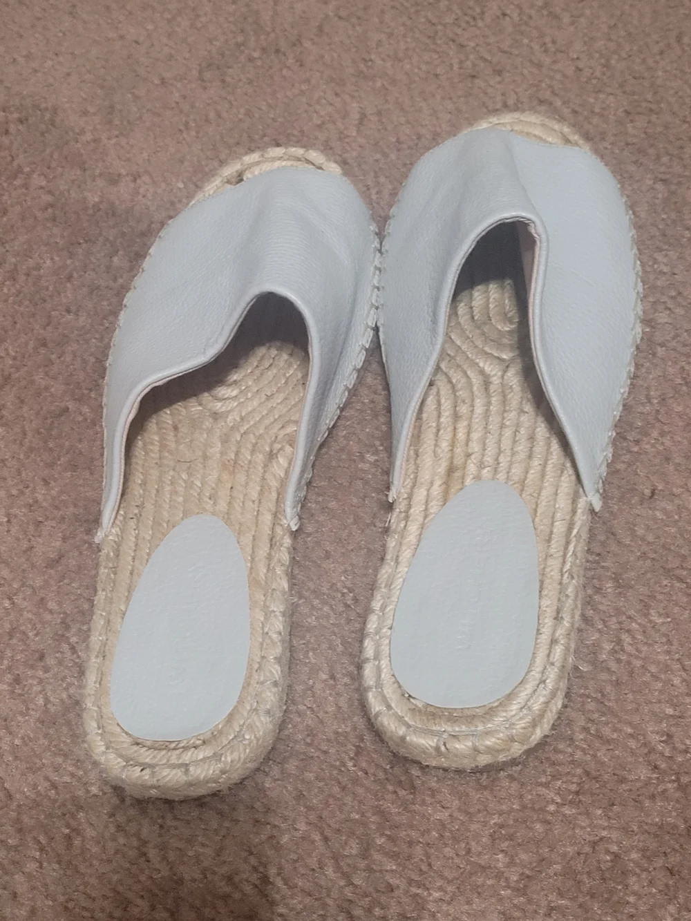 Silver Espadrilles
